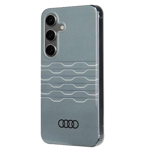 Audi IML Geometrisk Mønster Etui til Galaxy S24, Grå