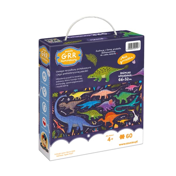 CzuCzu. Gåde. Grr Dinosaurs 4+