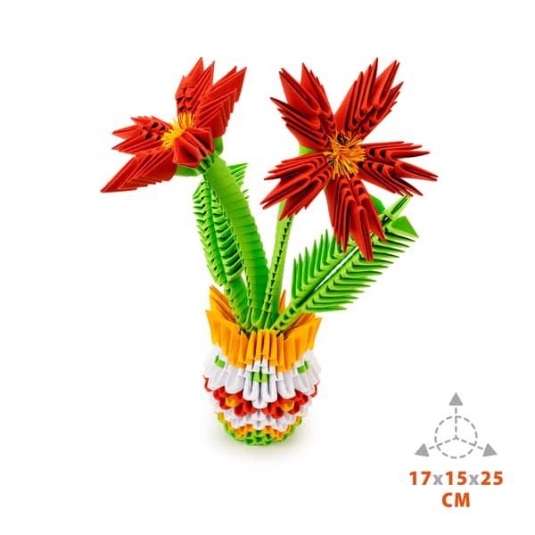 Origami 3D - Blommor