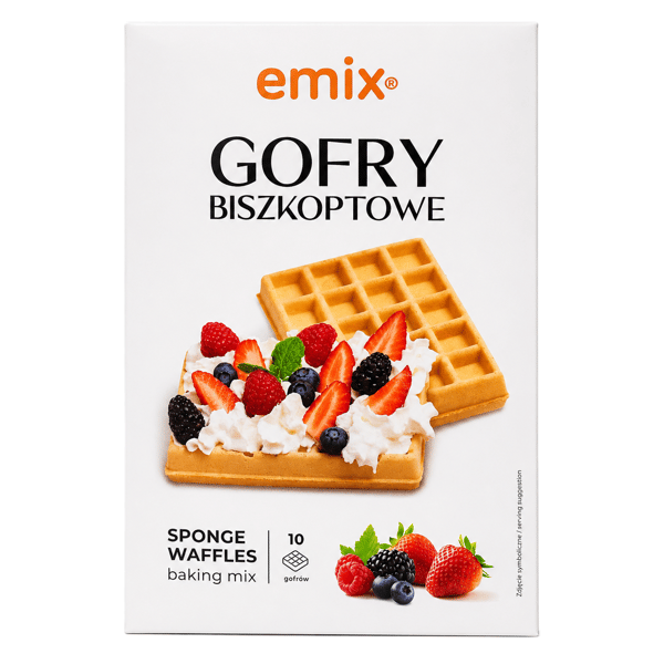 EMIX | Vafler | Sponge Cake | 500 g