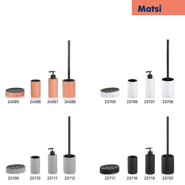 KELA-Matsi keramisk toiletkrus sort