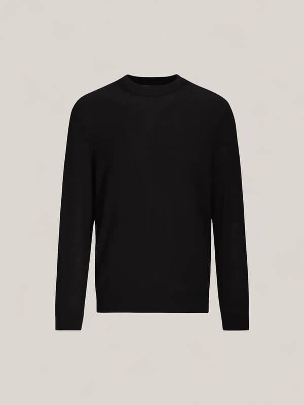 SORT HALV TURTLENECK RYEBANK XXL