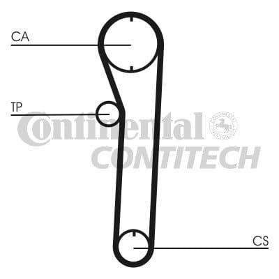 CONTITECH CT 680 kamrem