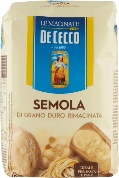 Mel Remilled Semolina 1kg - De Cecco
