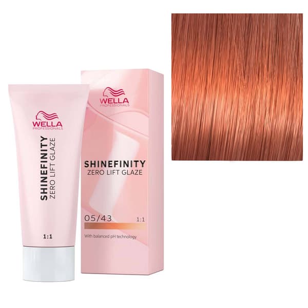Wella Shinefinity 60 ml 05/43 Guld
