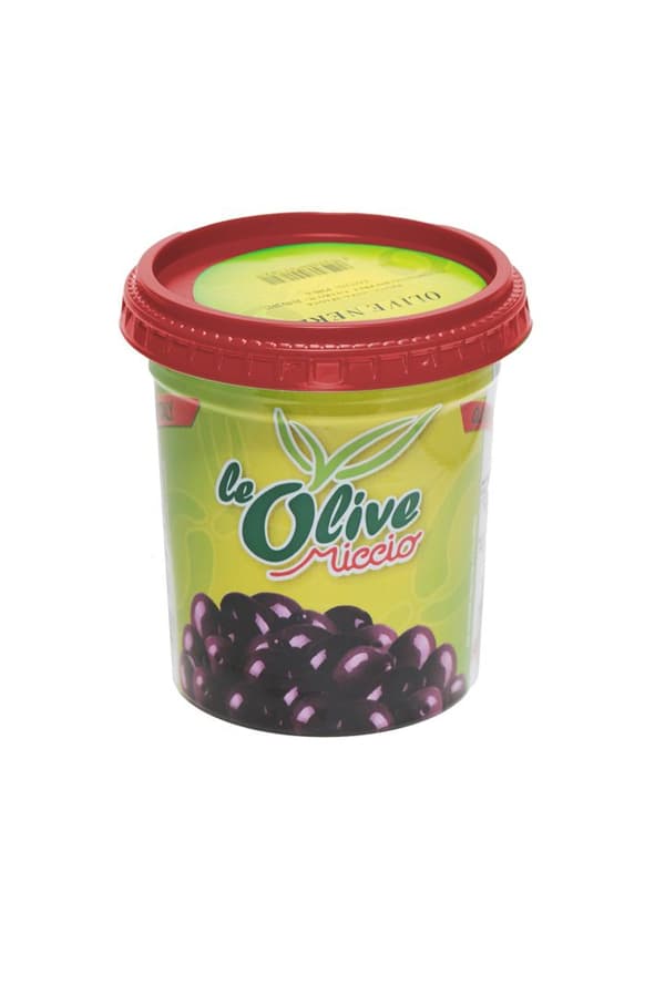 Svarta oliver 200g - Miccio