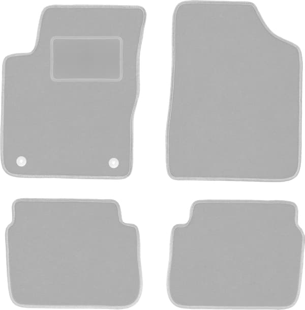 Grå bilmåtter til: Hyundai i10 hatchback (2007-2013)