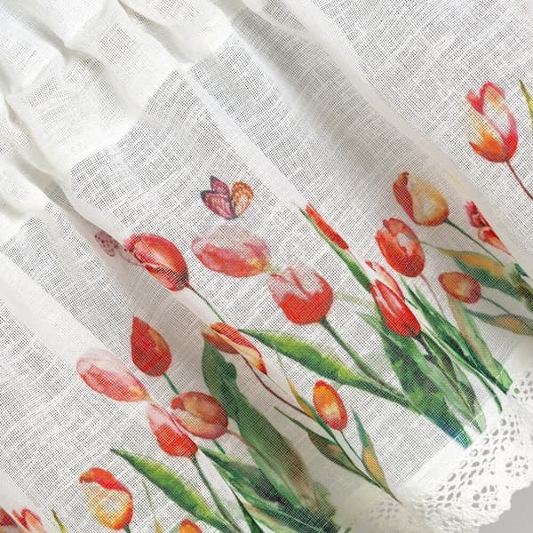 STELLA verho 30x150 tulppaanit