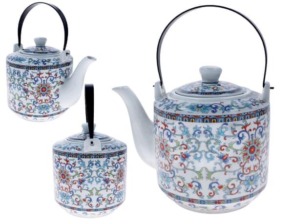 Keramisk elkedel med infuser
