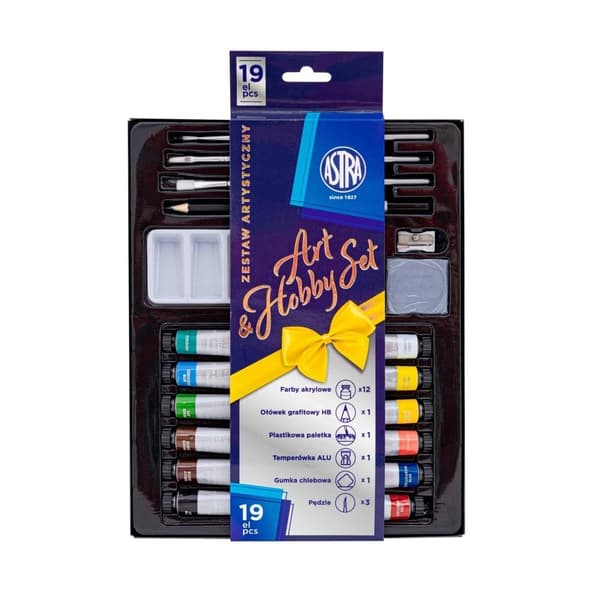 Astra Art&Hobby 19-delat konstset