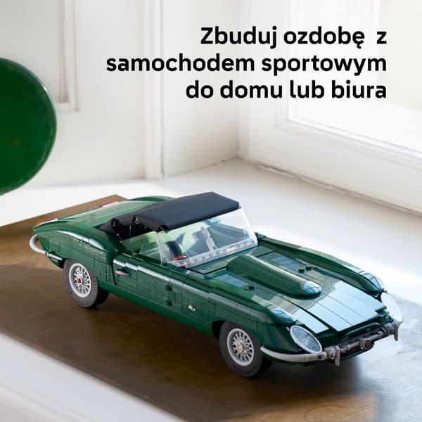 LEGO Icons Jaguar E-Type 1673-delars set (11381)