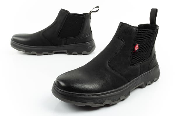 Lee Cooper Læder Sort [LCJ-25-33-3967M] år.43