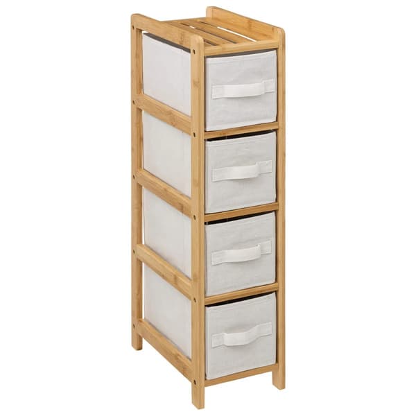 Badeværelseshylde med 4 kurve Tidy Box