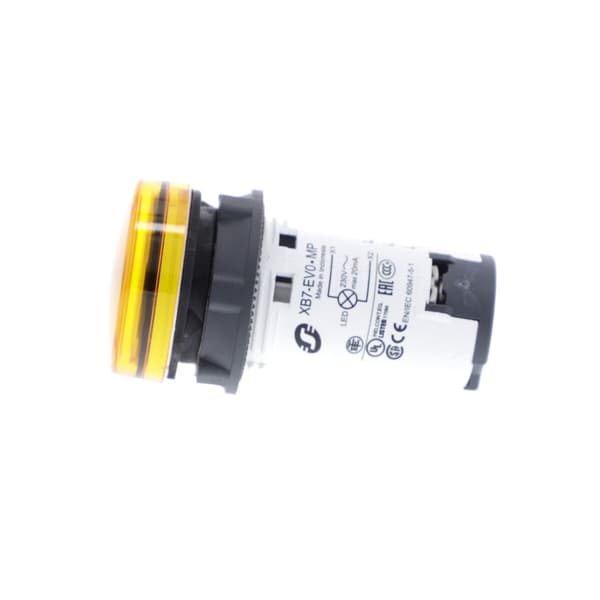 230V LED orange signallampe