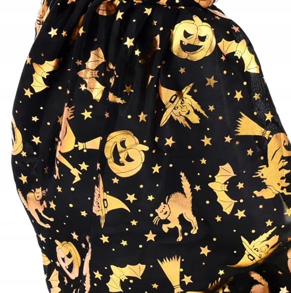 Baba Yaga Halloween kostume kappe med hat 80 cm