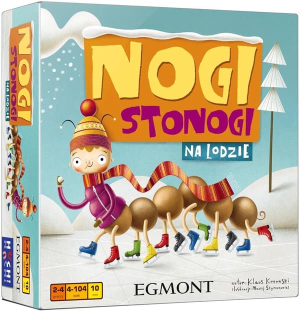 Tusindbensben på is