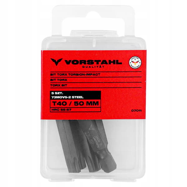 TORX-bitin vääntöisku op. 5kpl > T25 x 50mm < Vorstahl