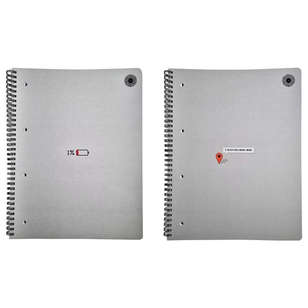 Notesbog A4/100K gitter SMS (5 stk.)