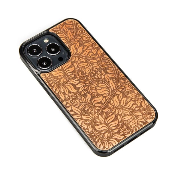 Æbletræsblade Træcover til iPhone 13 Pro