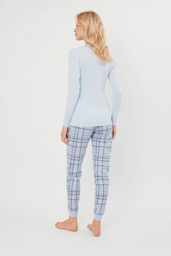 Katrin dampyjamas långärmad, långbyxor M