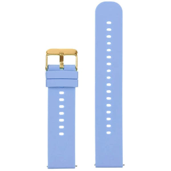 Gummirem til U27 - lys violet/guld - 18mm