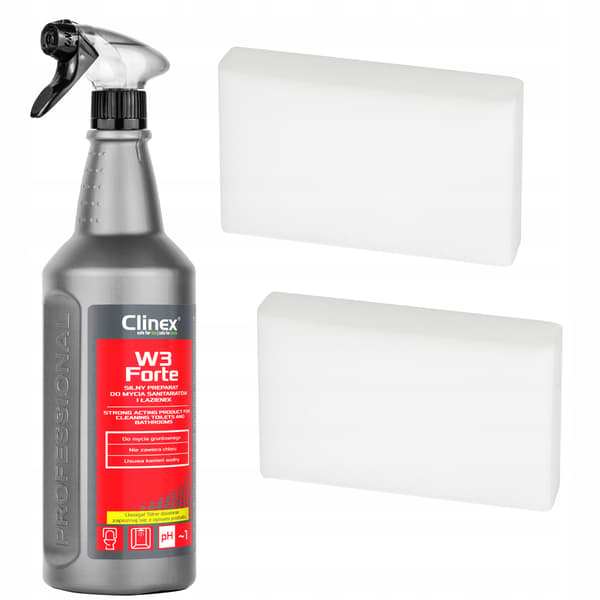Clinex W3 Forte badeværelsesrens 1 l