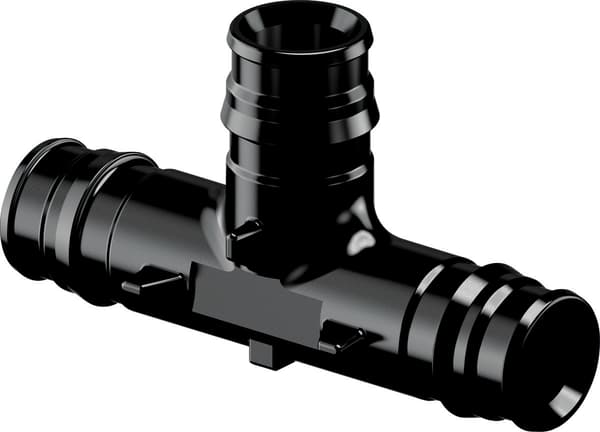 Uponor Q&E ppsu 25-25-20 reducerings-T-koppling