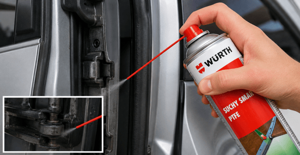 Würth PTFE Teflon Torrfettspray För Styrningar 300 ml