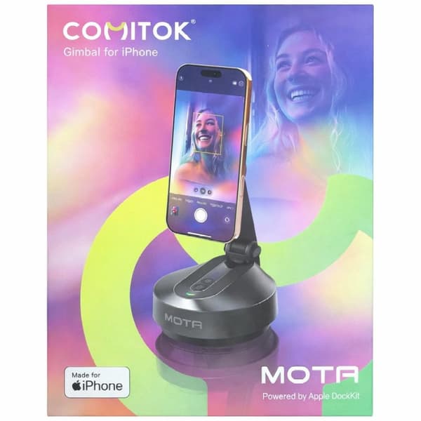 Comitok Mota Magneettinen iPhone-pidike Musta