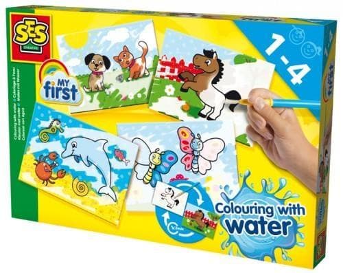 Mit første maleri med vand