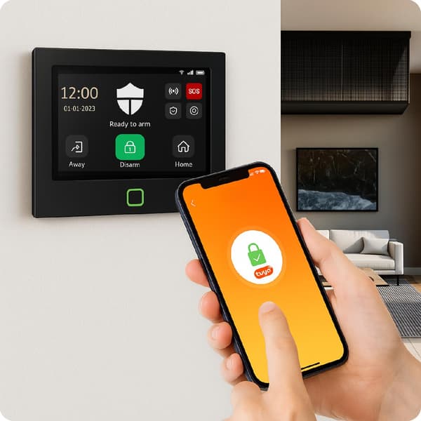 H700 WiFi + 4G Tuya Smart Alarmsystem