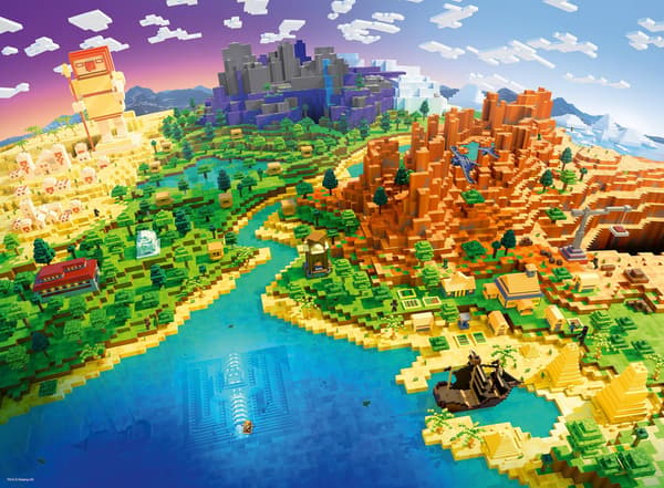 Ravensburger Minecraft-palapeli 500 palaa 12001568