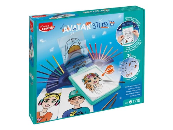 Kreativt Avatar-studie.