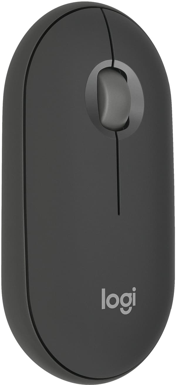 Logitech Pebble M350s mus med tonal grafit (910-007015)