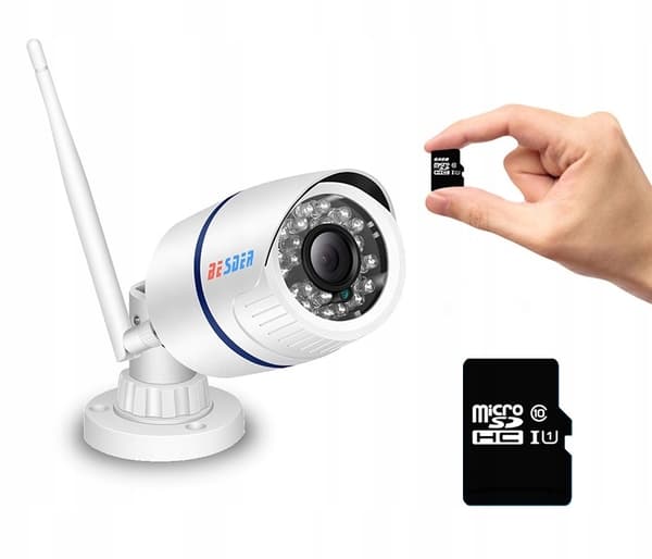 Trådlös utomhus IP WiFi-kamera full HD