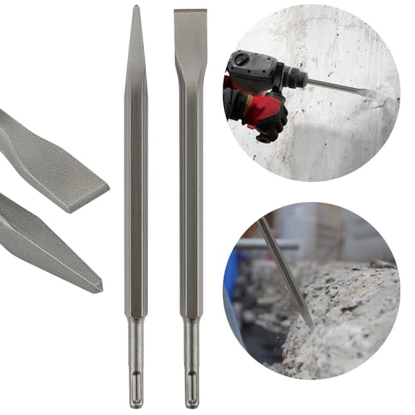Sæt med 2 SDS-mejsler.