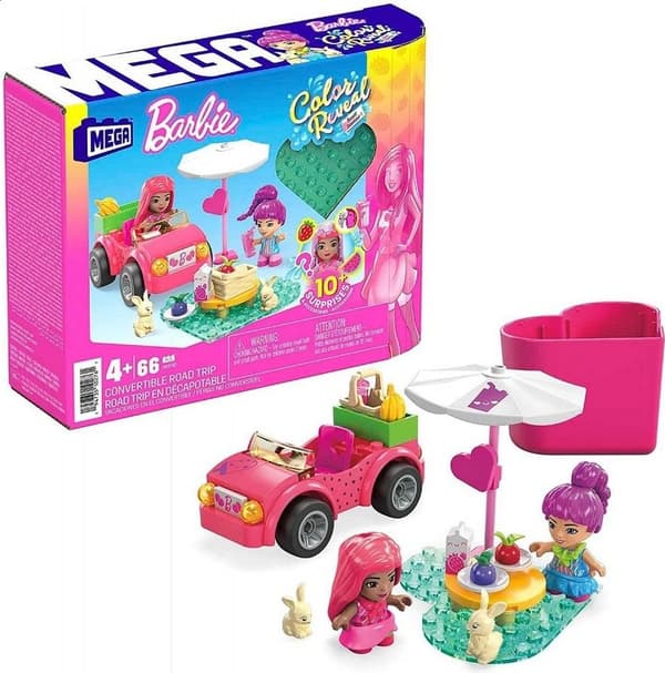 Barbie Mega Blocks Cabriolet - En Rolig Utflykt