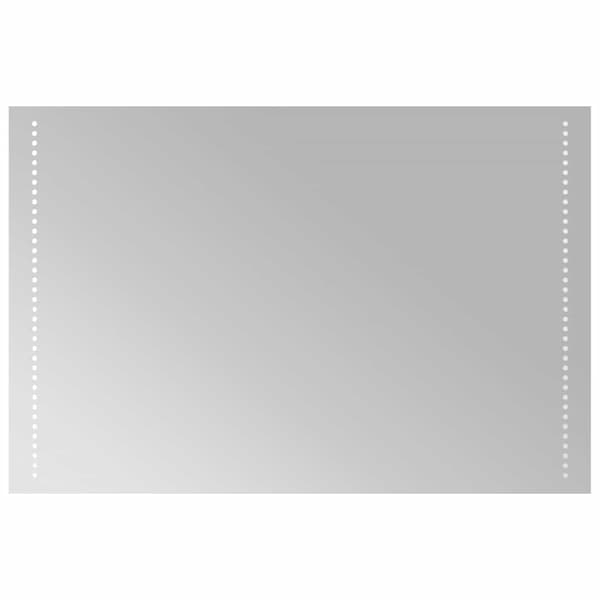 vidaXL Badrumsspegel med LED, 90x60 cm
