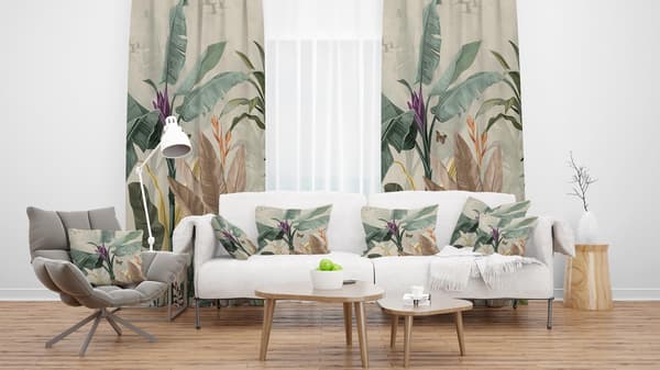 Gardin på tejptryck 157