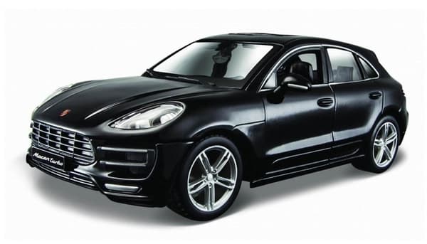 Porsche Macan Sort 1:24 BBURAGO