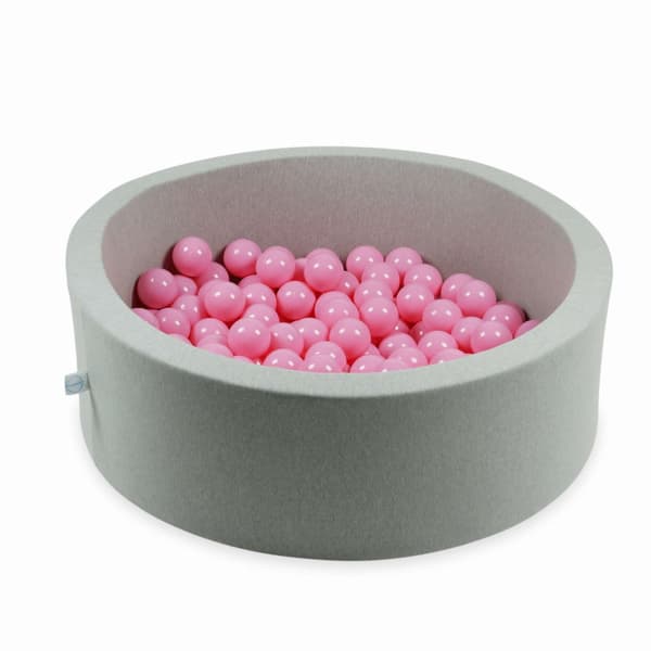Legebolde ø7cm 500 stk. pulverrosa