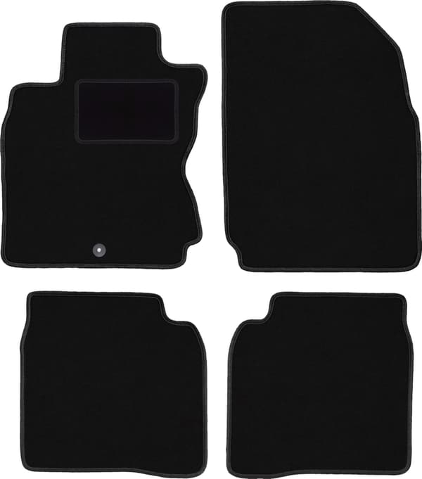 Komplet sæt velourmåtter til: Nissan Note I E11 minivan (2006-2012)