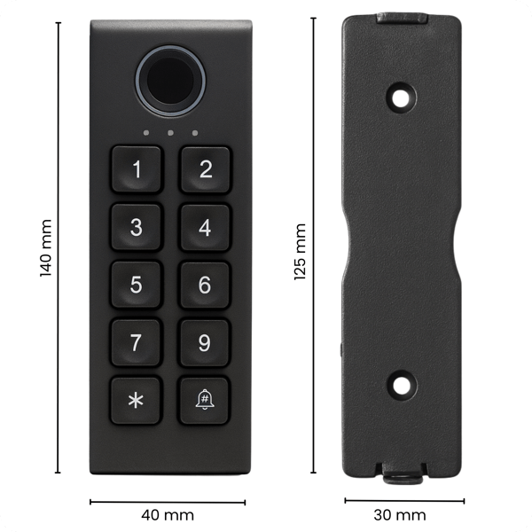 WK3 TTLock langaton näppäimistö