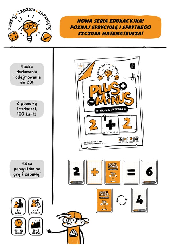 PLUS og MINUS. Lær at tælle