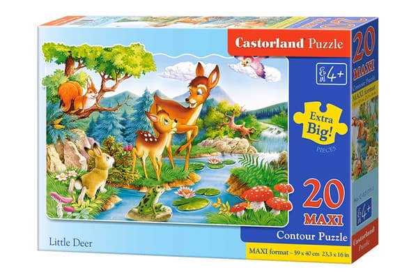 Pussel 20 bitar Maxi C-02177-1 Liten Hjort