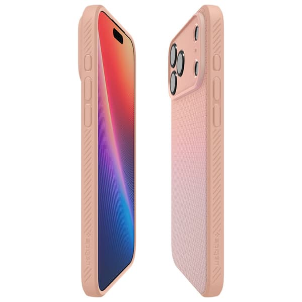 Spigen Liquid Air-skal till iPhone 17 Pro Max Rosa