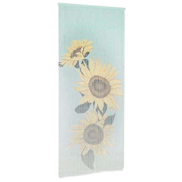 vidaXL Bambuinen oviverho 90 x 200 cm