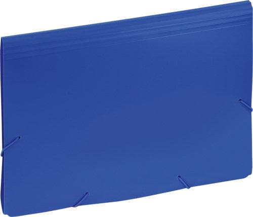 9112C EAGLE BLUE 120-1158 TVÆRGÅENDE MAPPETASKE
