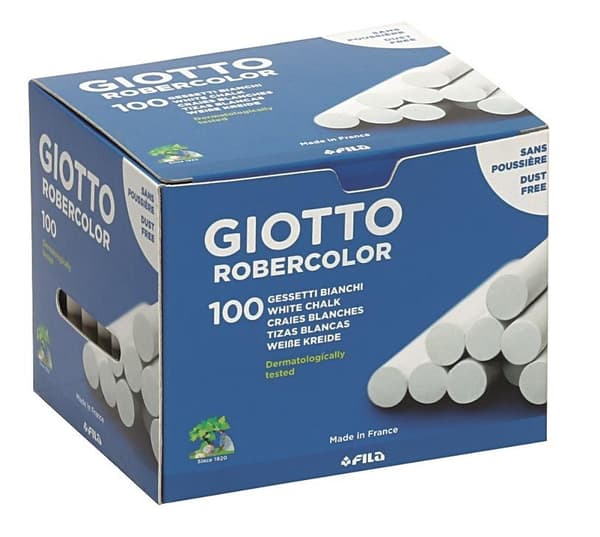 Vit krita 100 st GIOTTO