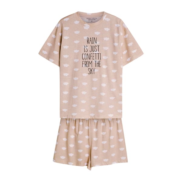 Nubes Henderson Dampyjamas | Sandbeige L